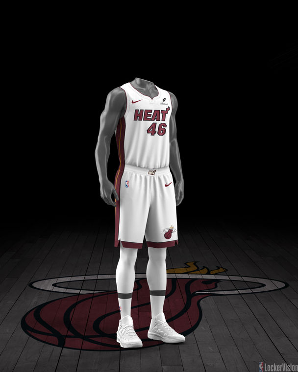 NBA LockerVision - Miami Heat - Association Edition - Game Outfit